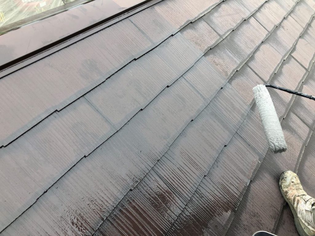 屋根下塗り塗装