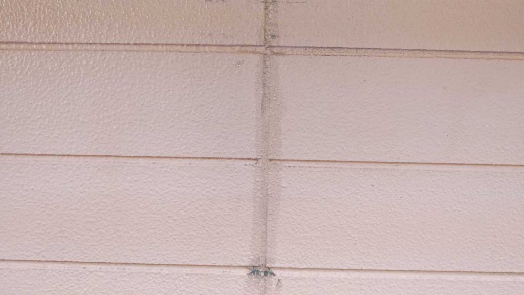 鹿児島市での外壁塗装工事 コーキング補修
