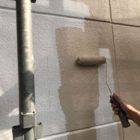 【宮崎県宮崎市】神宮にあるモニエル瓦とALC外壁の住宅で外壁・屋根・付帯部塗装をした工事壁中