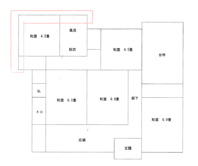 全面リフォーム中図面