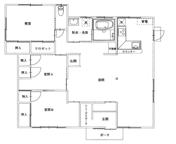 リフォーム間取り