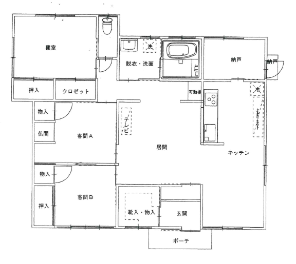 リフォーム間取り